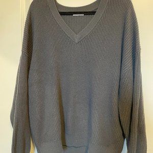 TNA V-Neck, Oversized "Beacon" Sweater